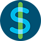 Dollars icon Dollars icon